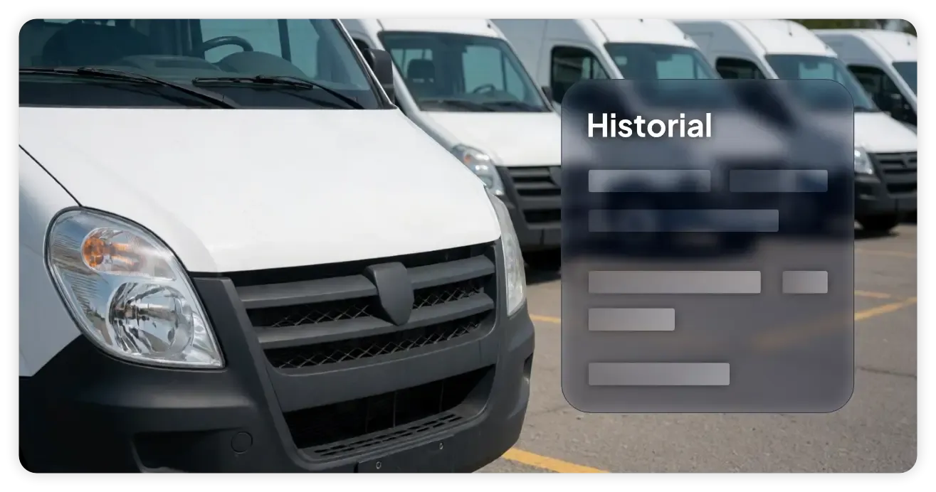 Historial y costos por vehículo de una flotilla en OK CAR